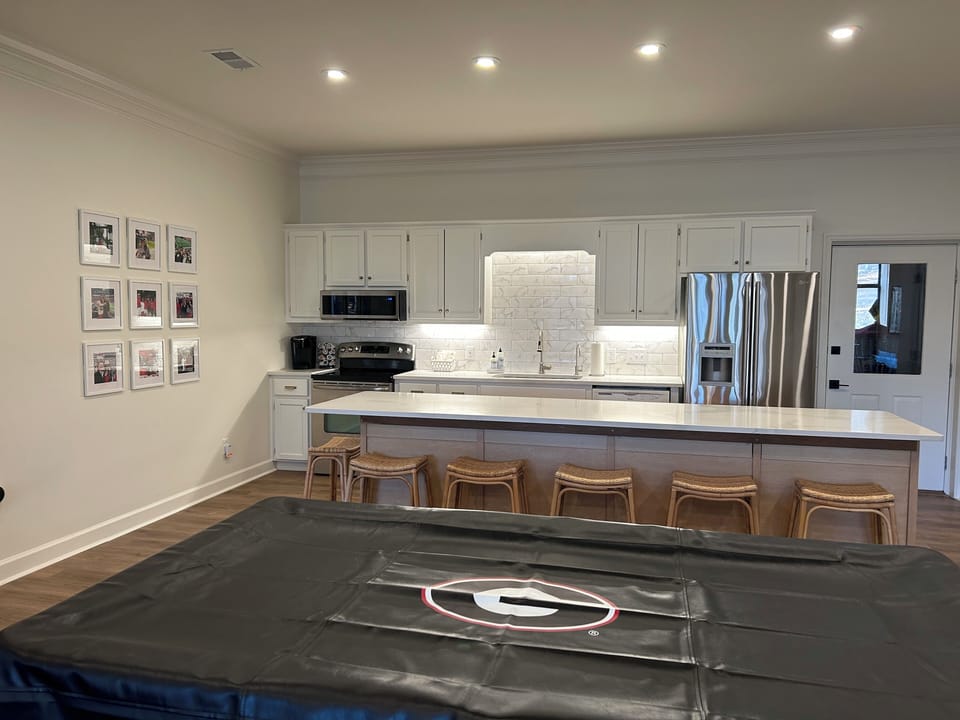 Game Room + Kitchen (Basement)