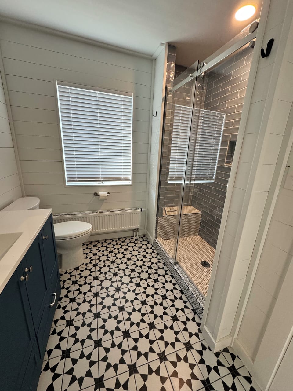 Bathroom for bedroom #2 with walk-in shower