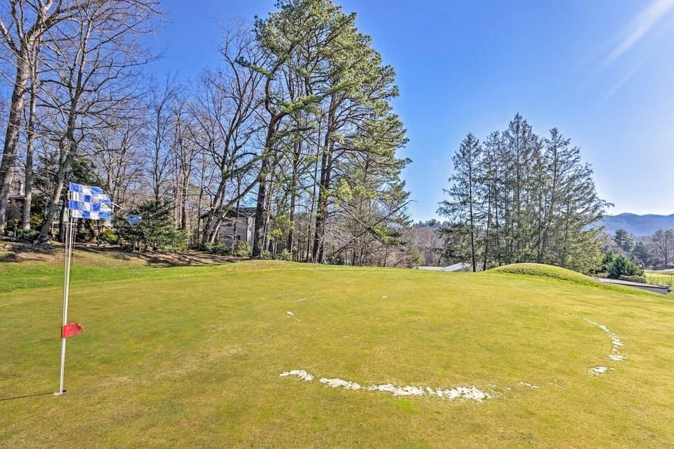 View of the apartment from the 9th green.
