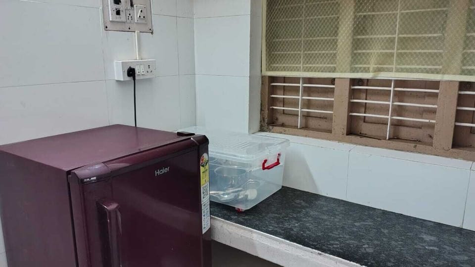 Kitchen with Refrigerator