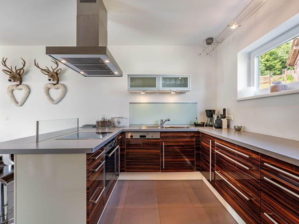 Kitchen, Countertop, Cabinetry, Wood, Interior Design, Flooring, Kitchen Appliance, Ceiling, Furniture, Home