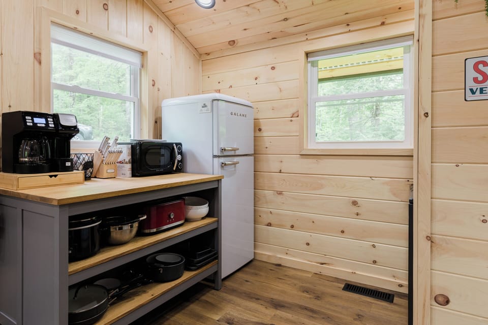 Create your favorite dish in our fully-stocked modern kitchen!