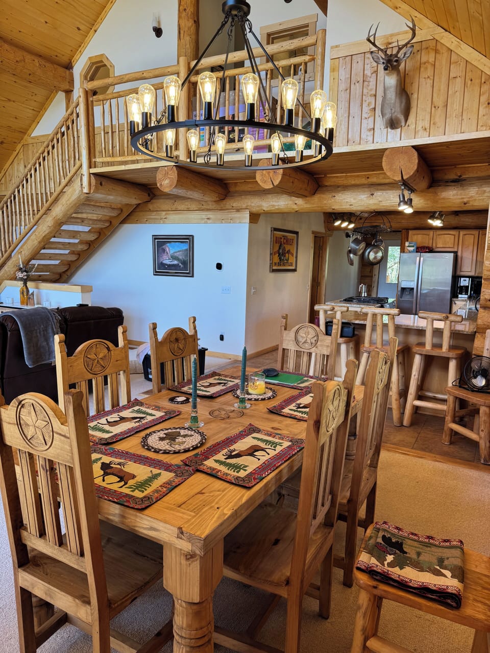 Open concept Kitchen/Dining area