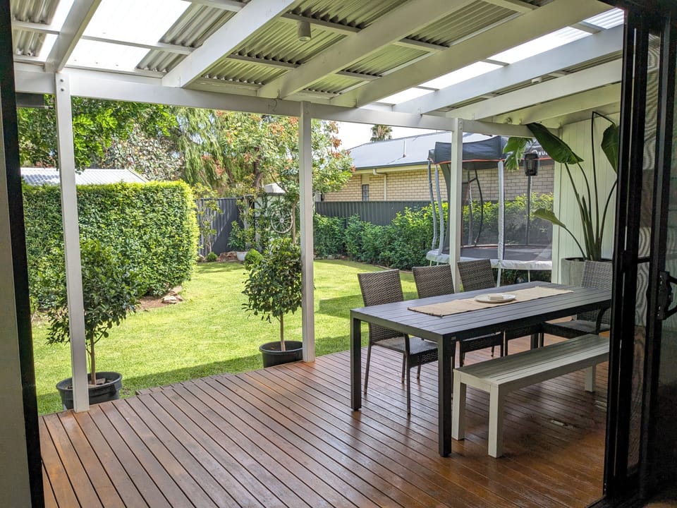 Rear decking
