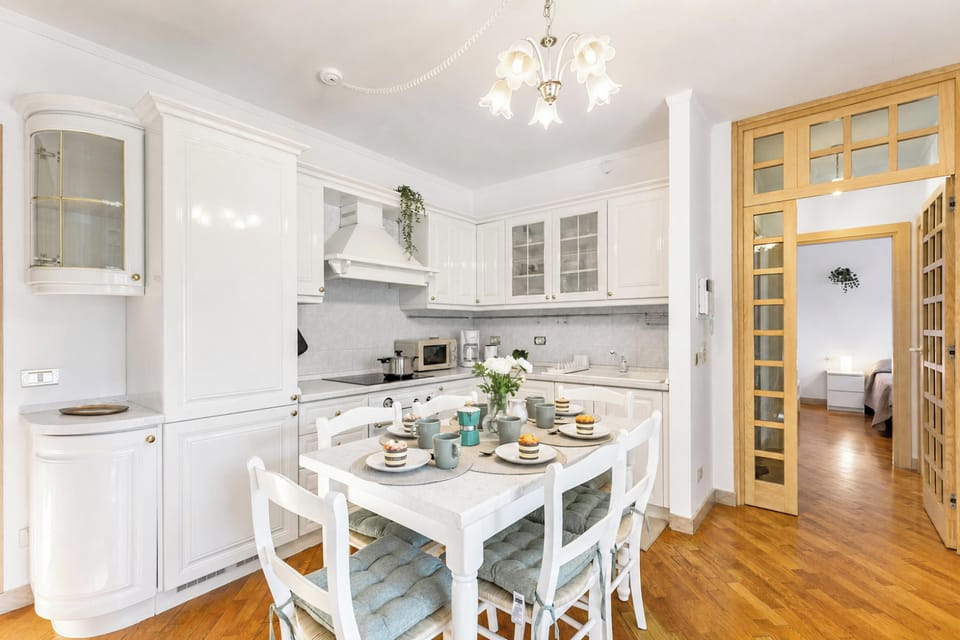 Kitchen and dining area