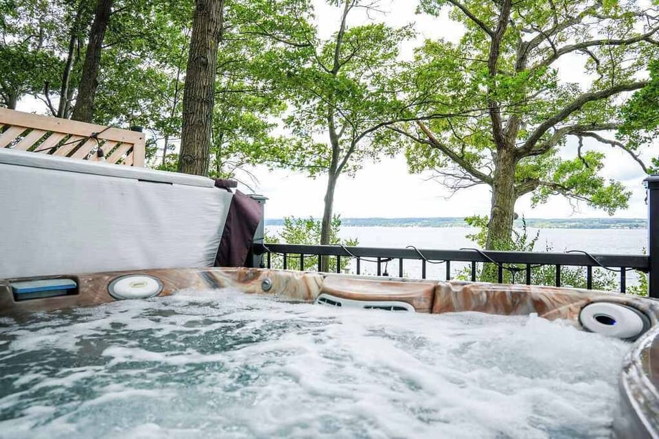 Hot Tub with a view