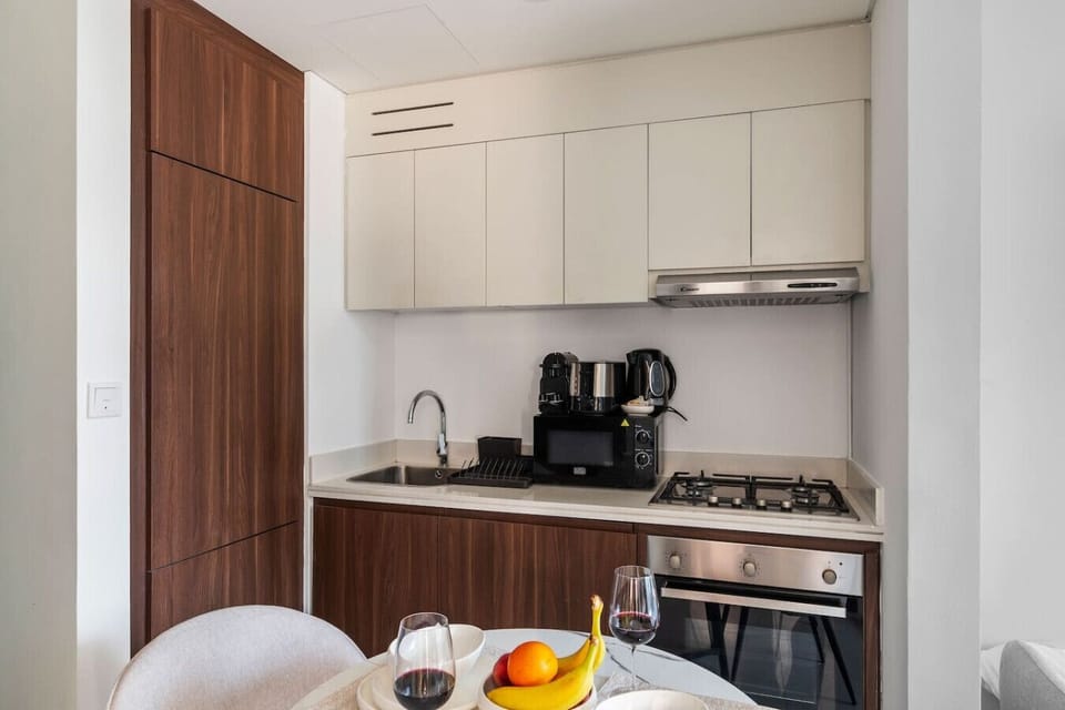 Gourmet Kitchen: Whip up delightful meals in this modern, fully-equipped culinary haven!