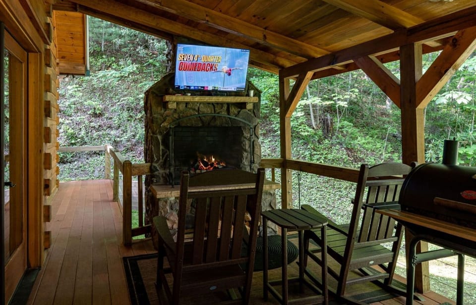 Out Door Fireplace