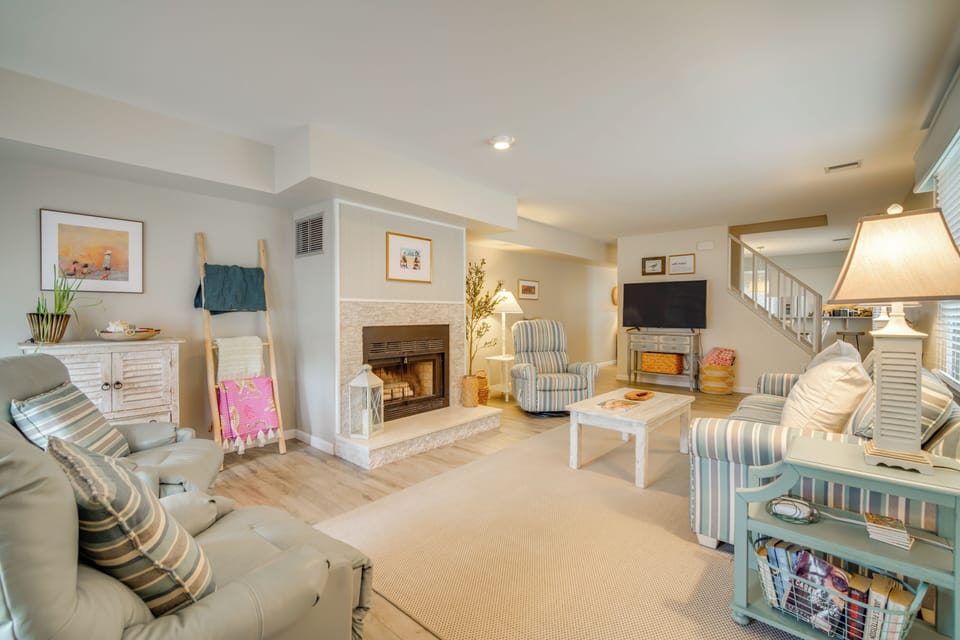 Ocean City Vacation Rental | 3BR | 2.5BA | 1,500 Sq Ft | Stairs Required