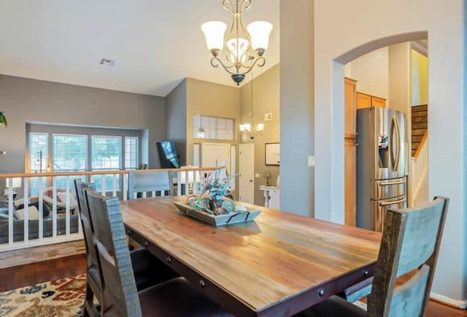 Dining room big enough for your group.