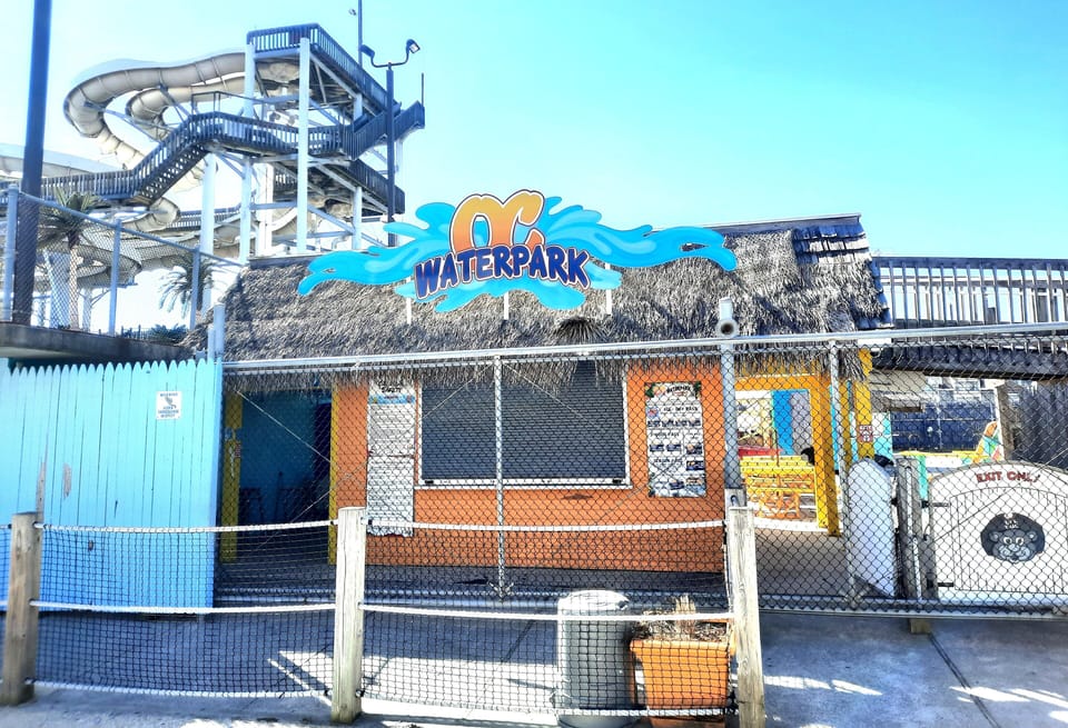 OC Waterpark on the same block.