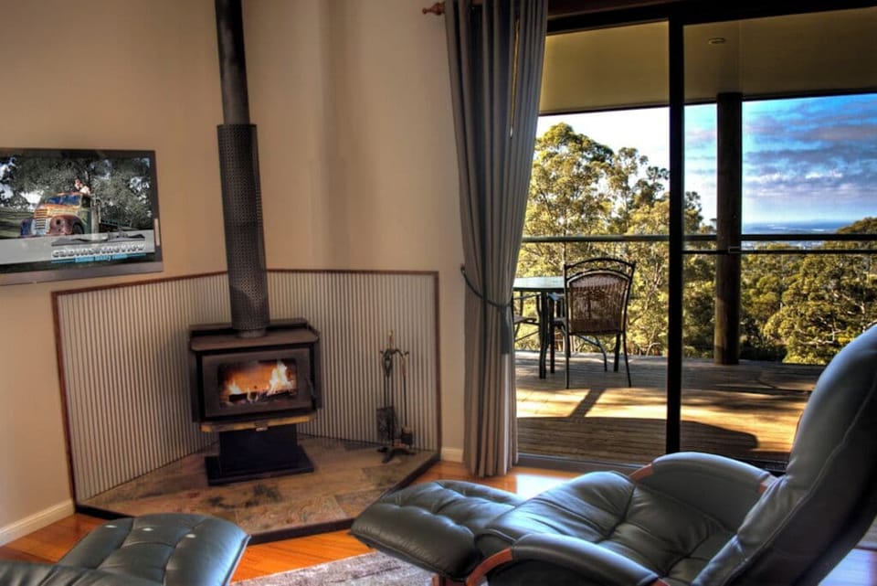 Cedar-fireplace