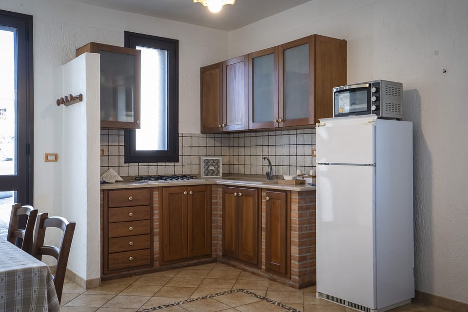 Kitchen and dining area