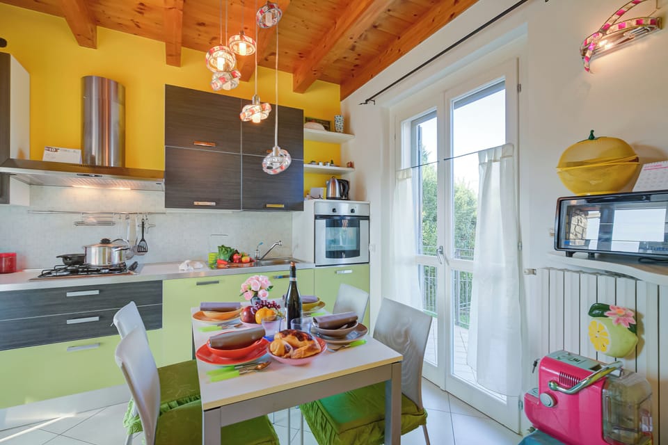 Kitchen and dining area