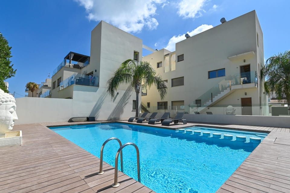 Communal swimming pool