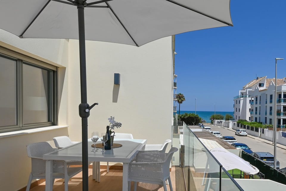 Outdoor dining area