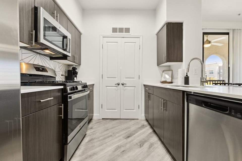 Fully equipped kitchen