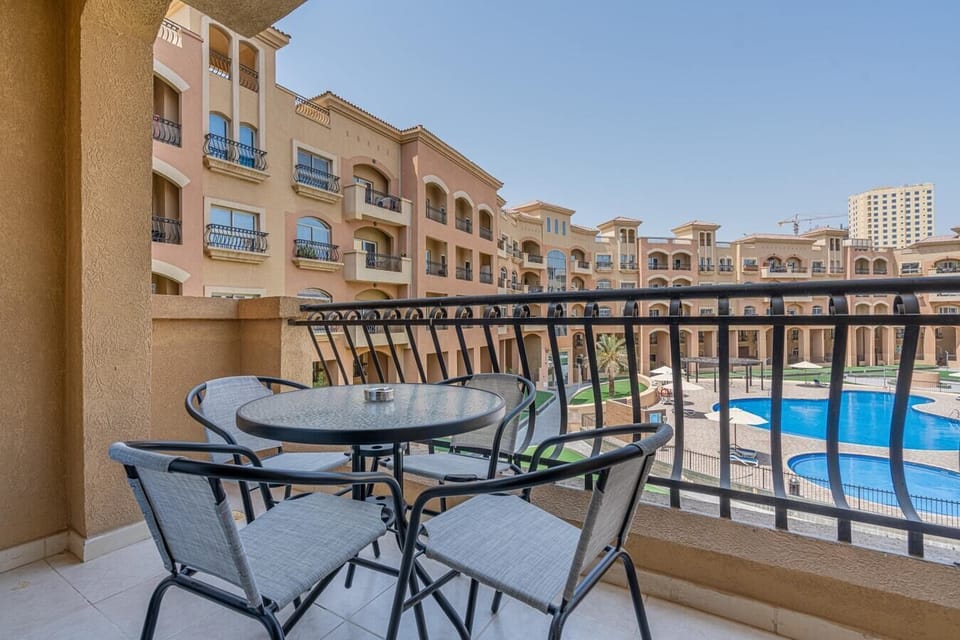 Balcony with Outdoor furniture