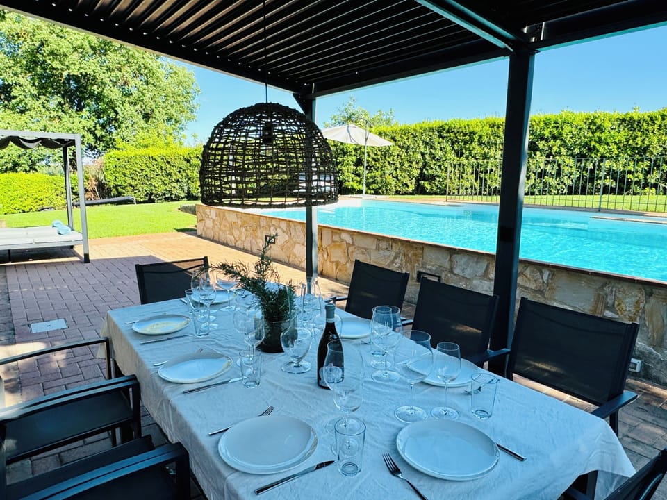Outside Dining area