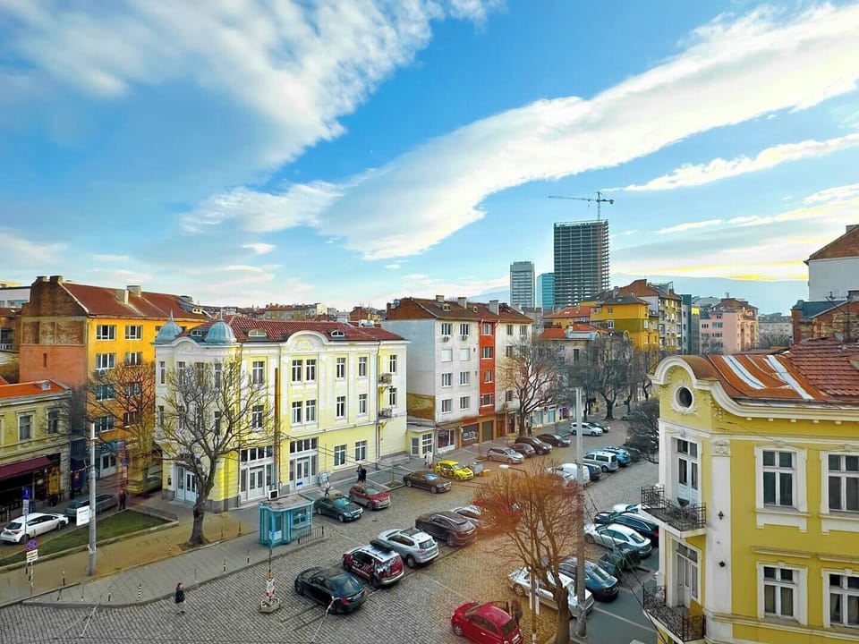 Live Like a Local! Stay in the heart of Sofia with this stunning view. Secure your stay today!