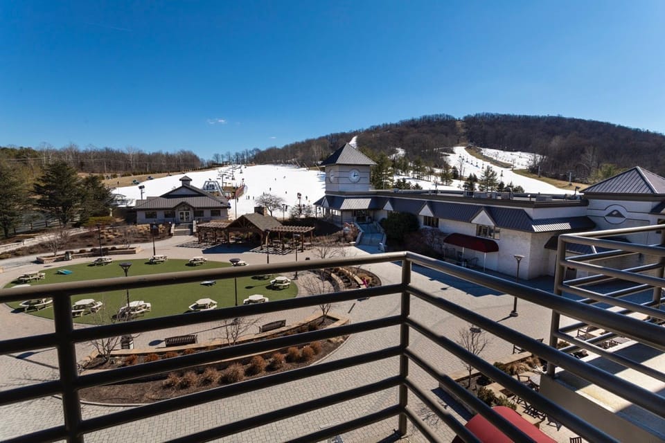 Wake up to breathtaking mountain views and a front-row seat to the slopes from your private balcony.