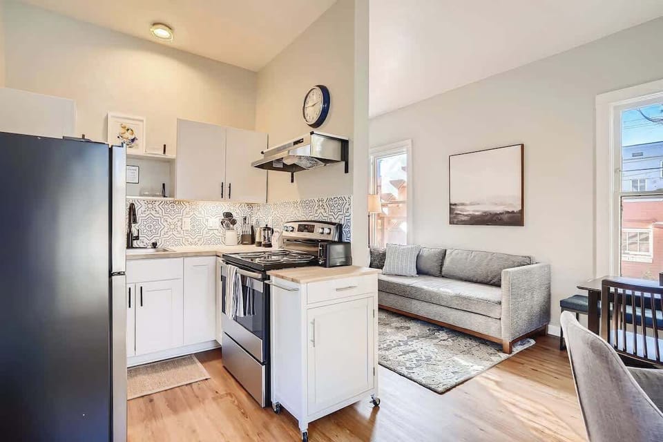 The open layout of this home makes for seamless communication and transitions between rooms