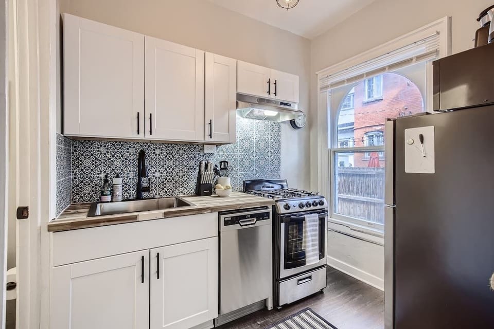 Updated kitchen has all the essentials you need to prepare meals