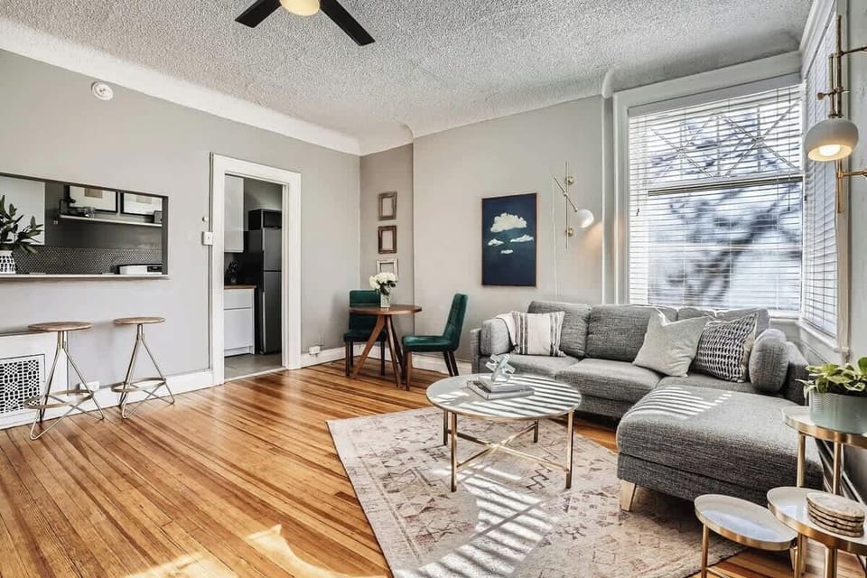 Lots of room to entertain friends and family... or enjoy in solitude 