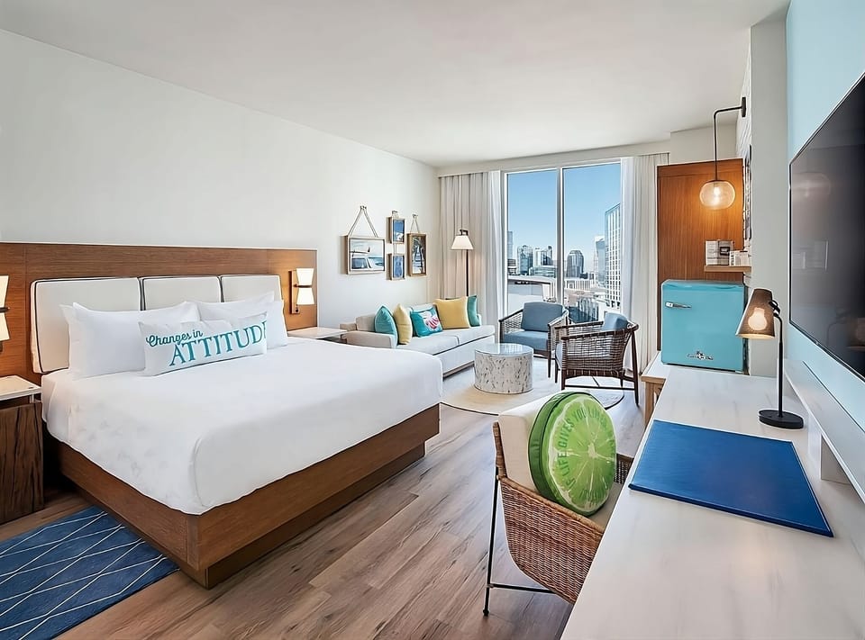 Sip coffee by the window and lounge in comfort.