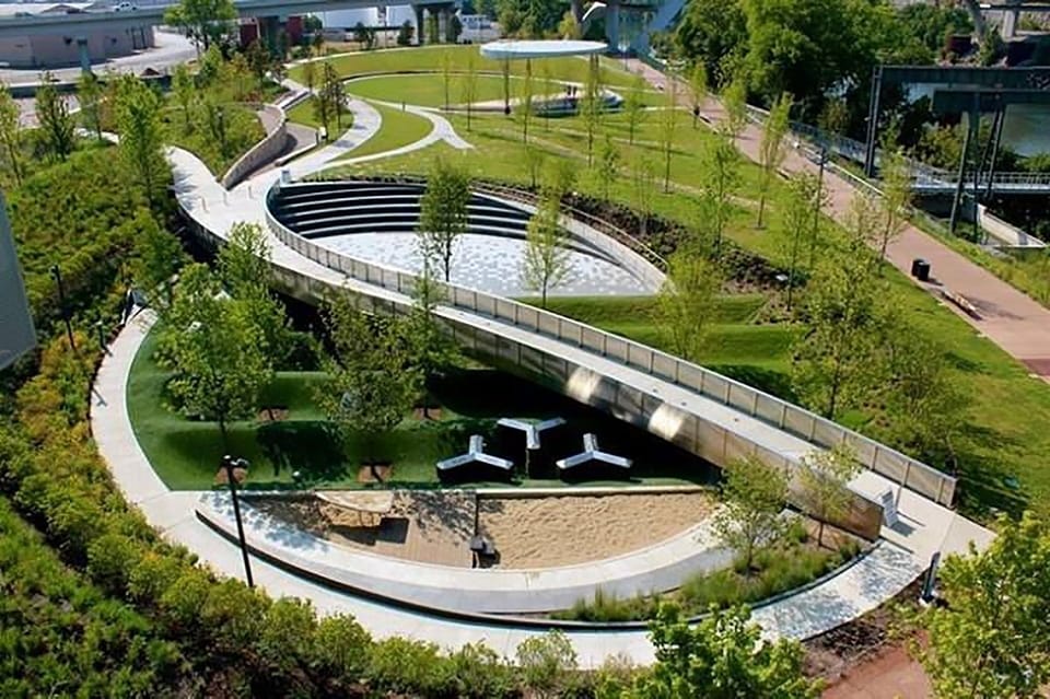 Unwind outdoors among peaceful paths and sunlit green spaces.