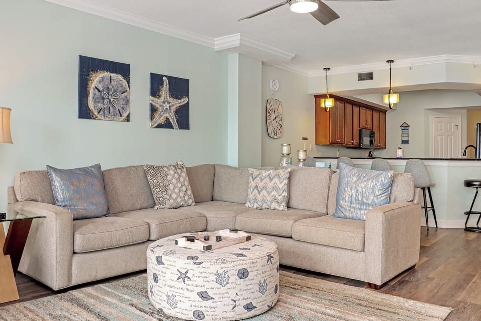 Living Room and Kitchen