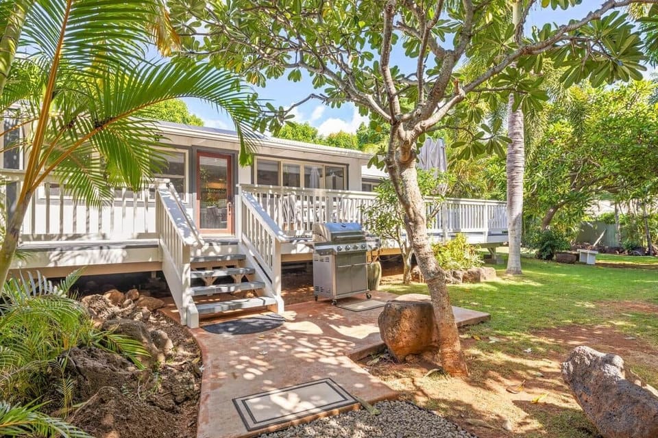 Unit 2- front entrance with BBQ