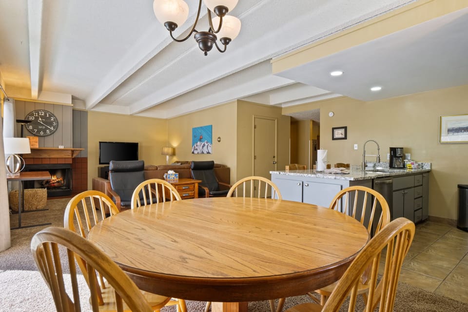 Indoors, Furniture, Table, Hardwood, Dining Room