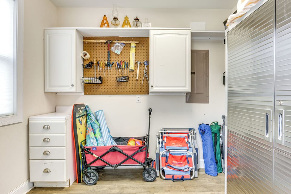 Storage Area | Beach Supplies