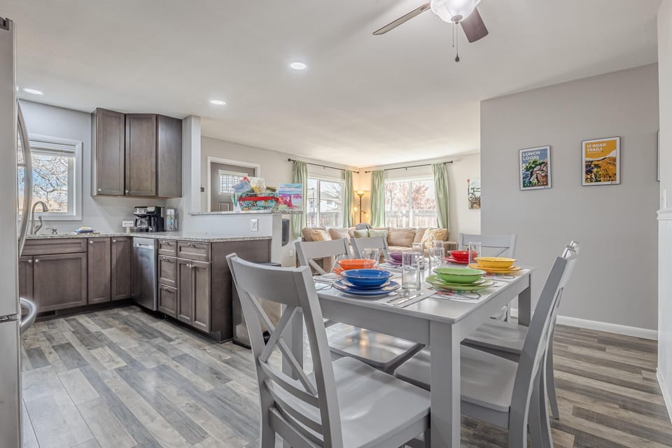Share laughter, stories, and delicious meals in this inviting space.