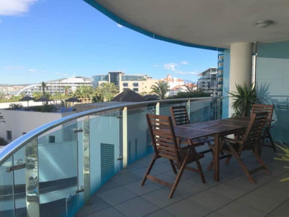Terrace and balcony
