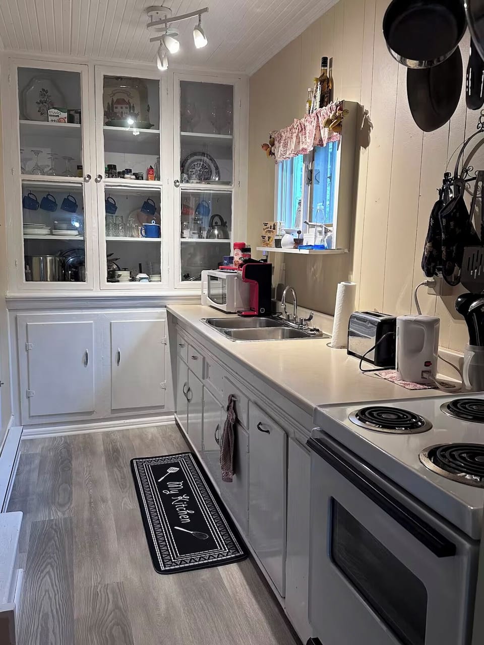 Kitchen with all the tools and equipment you might need.