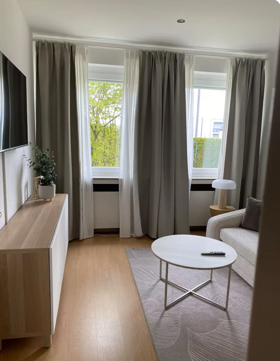 Living Room with Sofa Bed