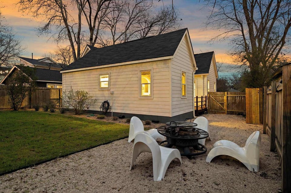 Fire pit and cooking hang out area