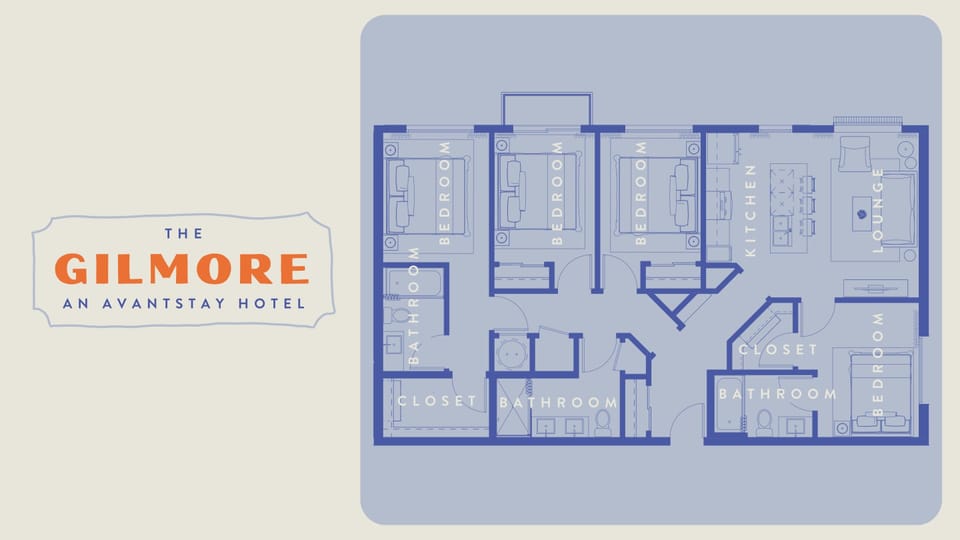Your unit’s layout or design may vary slightly from what is shown, but it will maintain the same aesthetic and include all the amenities depicted for a seamless and enjoyable stay.