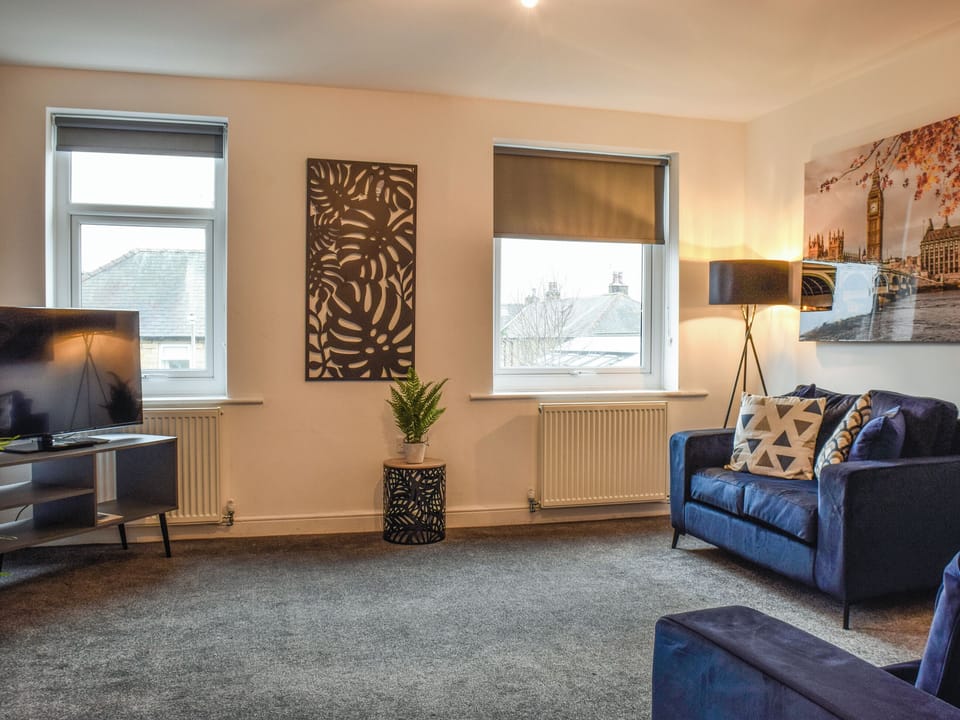 Living area | Apartment 4 - The Old Clubhouse, Newsome, near Huddersfield