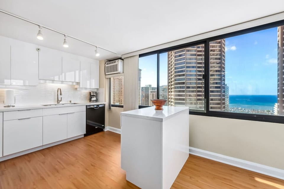 Cook up a feast in this newly renovated, fully stocked kitchen, complete with all the appliances and utensils you need to feel at home.