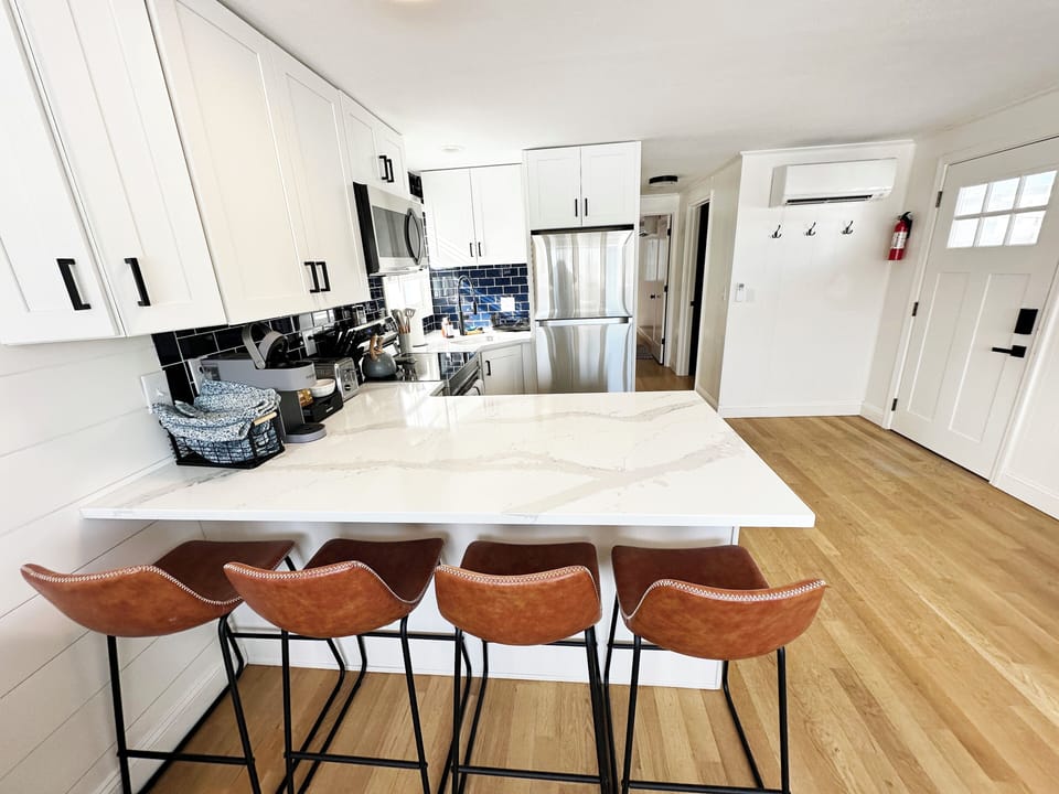 Kitchen is newly renovated