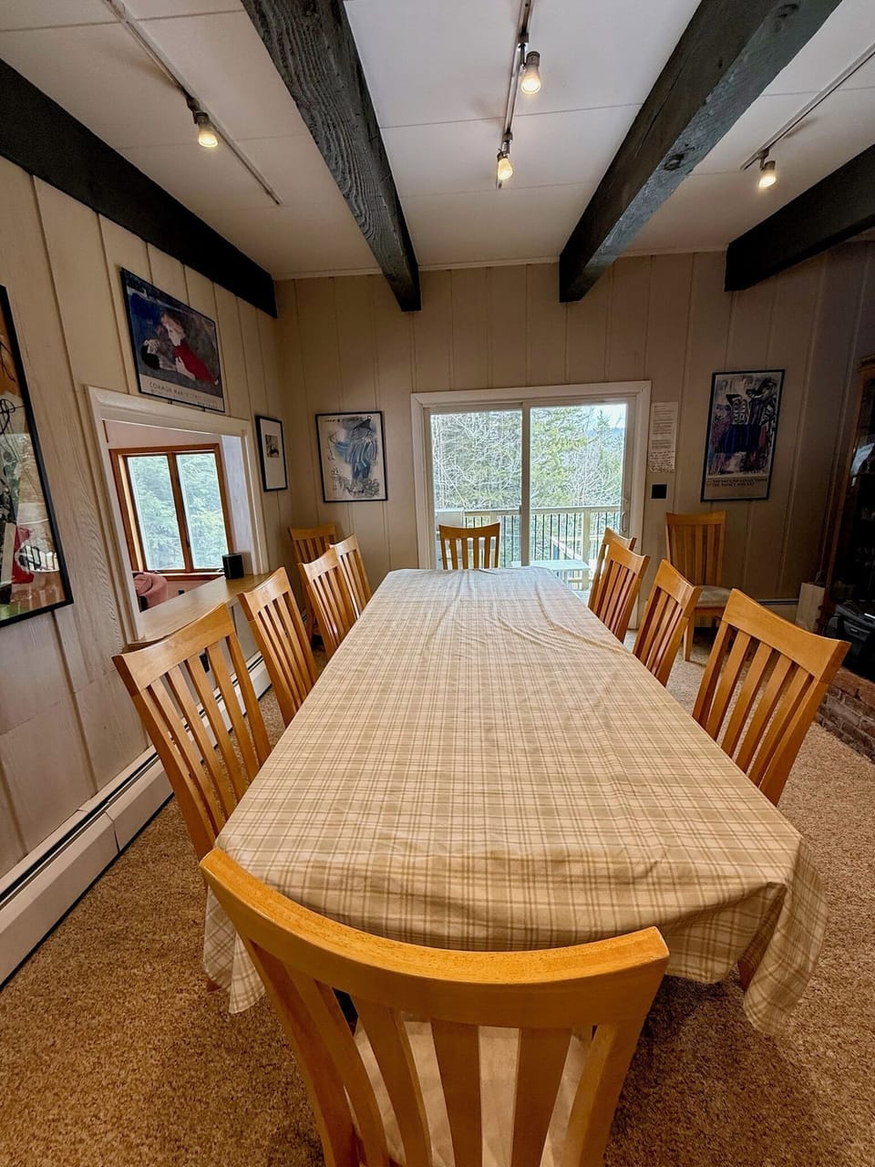 Dining area from kitchen