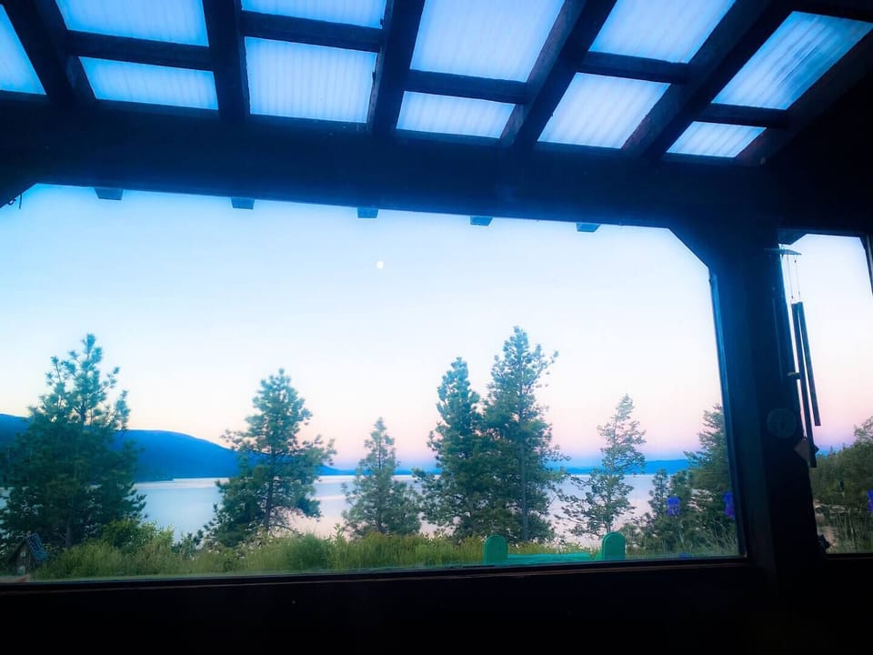 Glassed in porch