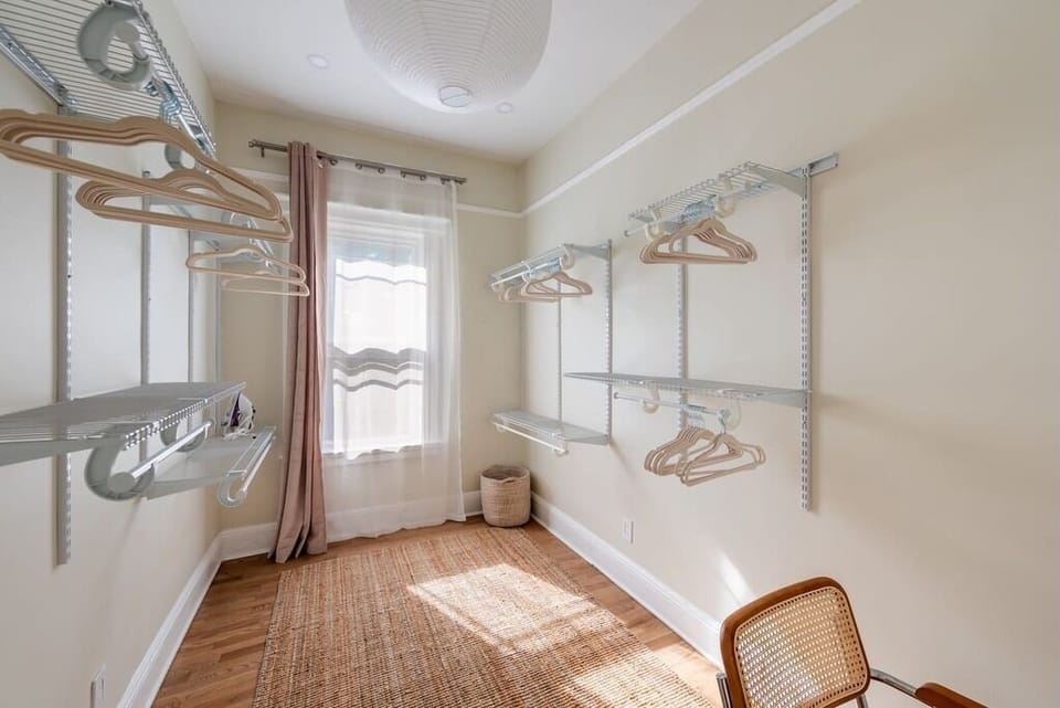 Modern open closet