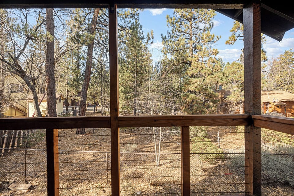 Balcony off master bedroom