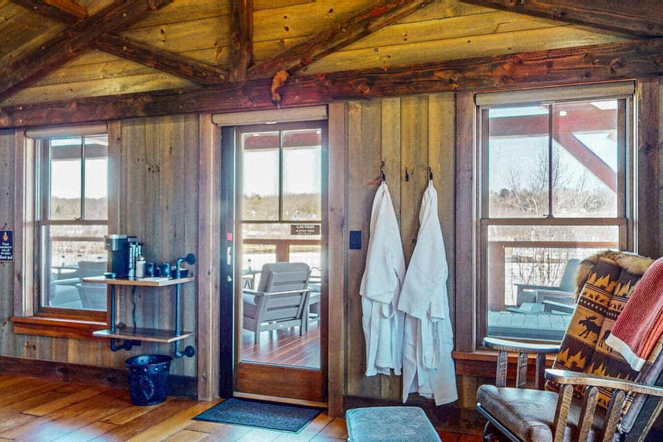 Enjoy fresh, cozy robes available during your stay for added comfort and relaxation.
