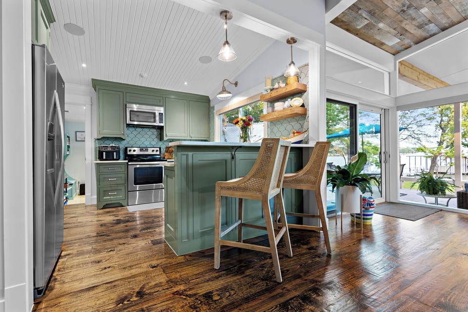 Island with extra seating 