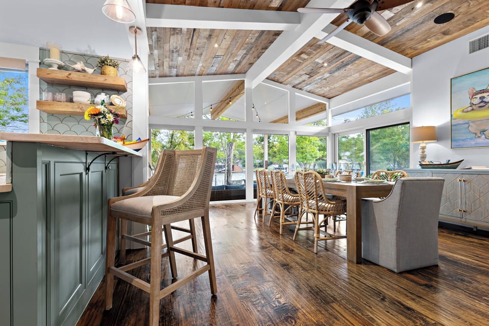 Island with extra seating 